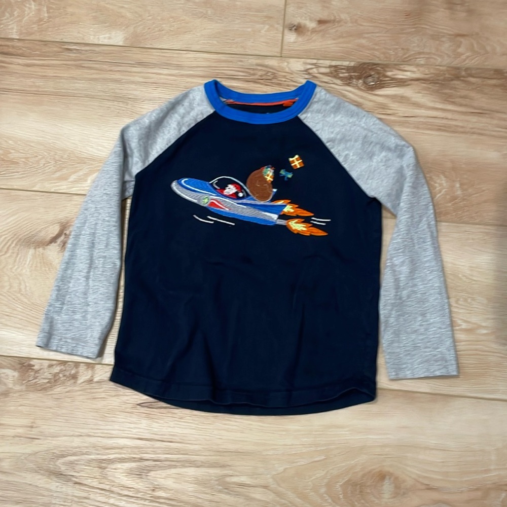 Mini Boden Christmas Shirt